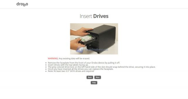 Start Drobo_Insert_Drives_IDH1_-_Opera_2016-10-23_12-06-52